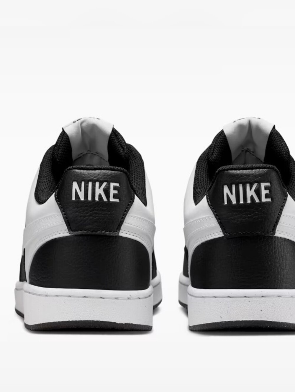 Nike FIRE! NWOB! Court Vision Low Sneakers in Bkack/White. Sz 7.5 R2S! - Picture 5 of 13